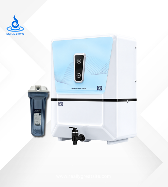 K100 9 Stages 100 GPD RO Mineral Water Purifier (White)