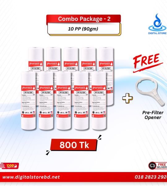 Combo Package 2 - 10" PP Filter (90gm) 10ps