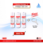 Combo Package 3 - 10" PP (90gm) + GAC + CTO Filter