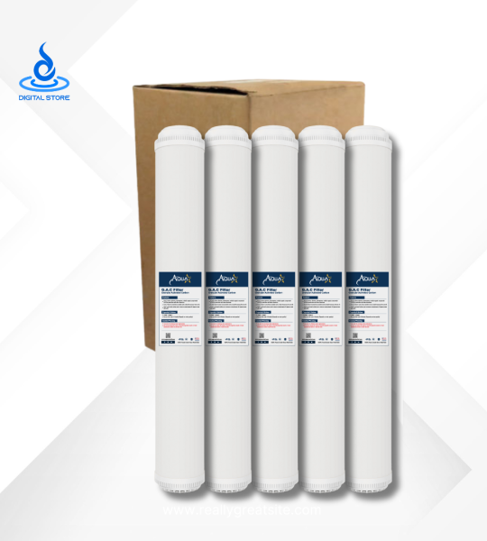 Aqua Star Premium GAC/Box Carbon Filter 20" Combo 25ps
